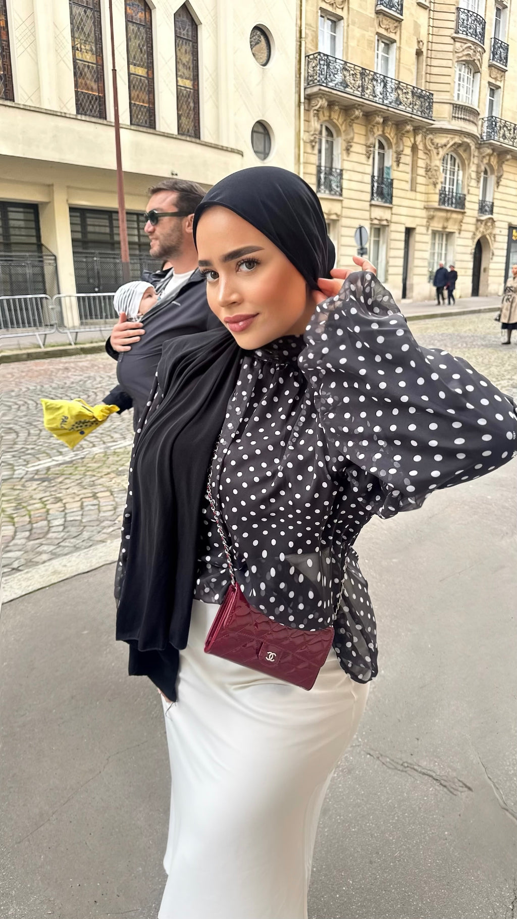 CHEMISIER À POIS